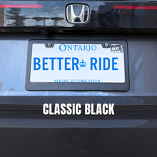 Load image into Gallery viewer, Aluminum License Plate Frame – Standard Canada/US Size Car Exterior Accessory