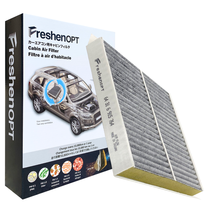 F-1046 Fresh Opt-BMW Premium Cabin Air Filter [64316915764] FRESHENOPT CANADA