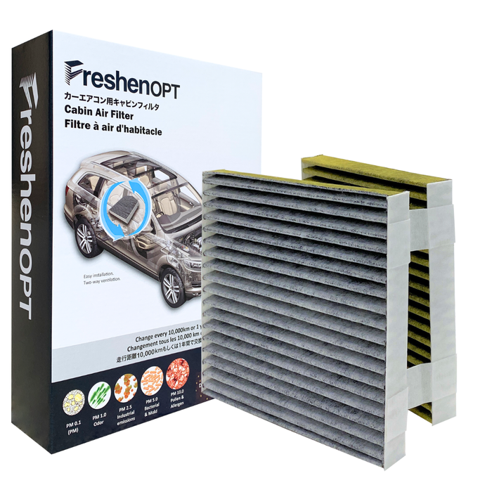 F-3124C FreshenOPT BMW Premium Cabin Air Filter (Under Hood) [64319237157] (SETS)