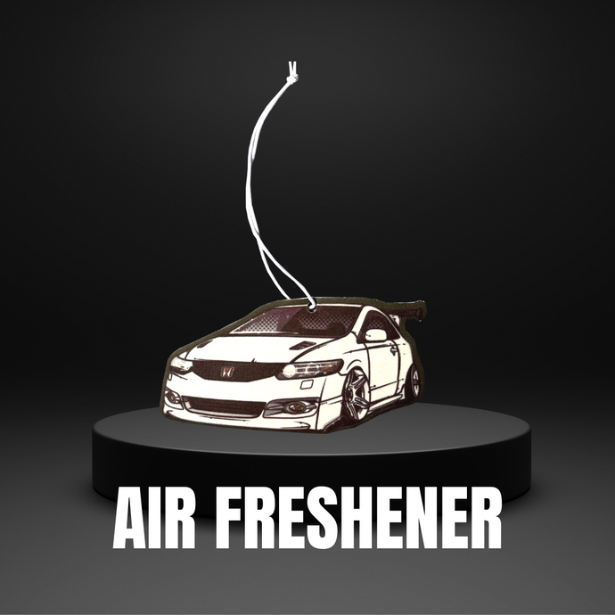 FAC-21 Honda Civic R Air Freshener with Black Ice Scent for Vehicle, Home, Office FRESHENOPT AUTO PARTS CANADA