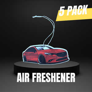 FAC-24 Mazda Sedan Air Freshener with Black Ice Scent for Vehicle, Home, Office FRESHENOPT AUTO PARTS CANADA