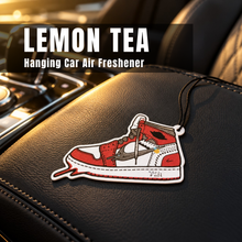 Load image into Gallery viewer, N-007 Playful Art Hanging Car Air Freshener – Lemon Tea