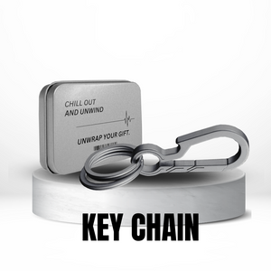 Premium Titanium Swivel Clip Key Chain Set FreshenOPT Auto Parts Canada