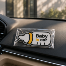 Load image into Gallery viewer, Baby in Car Bottle Vinyl Sticker