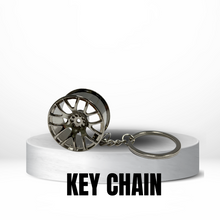 Load image into Gallery viewer, Metal Tire Rim Key Chain