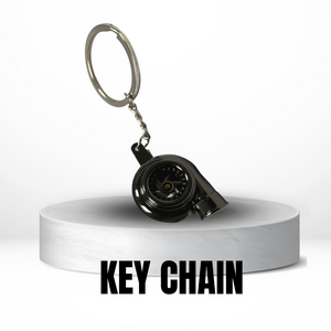 Metal Turbo Key Chain