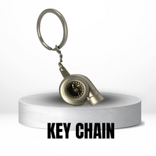 Load image into Gallery viewer, Metal Turbo Key Chain