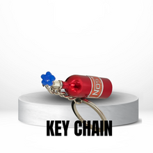 Load image into Gallery viewer, Metal NOS Bottle NOS Nitris Oxide Key Chain
