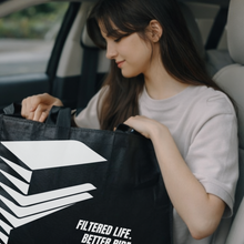 Load image into Gallery viewer, City Edition Reusable Bag — Filtered Life Carry — F Shop