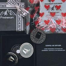 Load image into Gallery viewer, Valentine’s Day signature car fragrance gift set made to linger